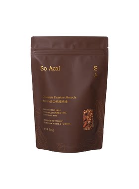 SOACAI可可榛子巧克力低脂低糖