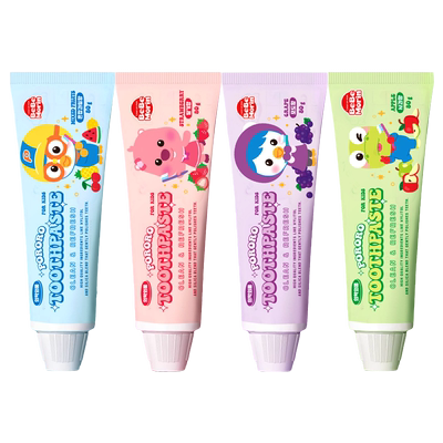 啵乐乐儿童牙膏3一6一12岁防蛀牙