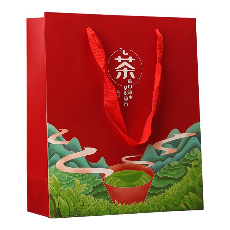 通用牛皮纸手提袋茶叶礼品包装袋