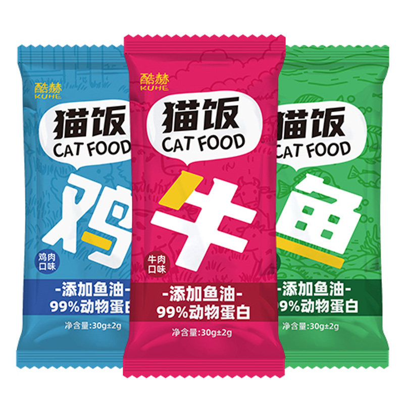 酷赫猫咪湿粮包猫饭主食猫饭妙鲜包成幼猫生骨肉猫咪零食