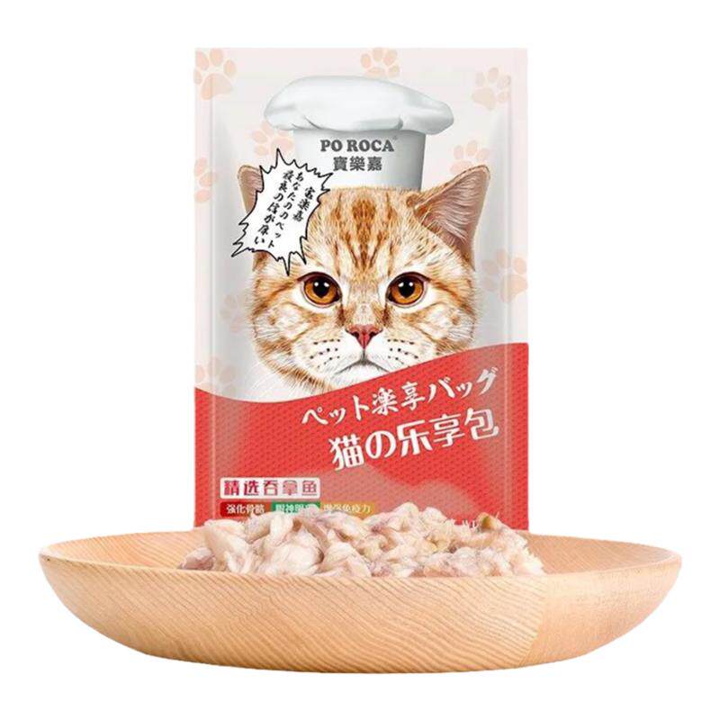 宝乐嘉白肉通用猫湿粮
