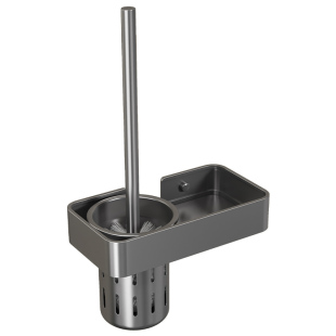 马桶刷置物架免打孔家用无死角卫生间厕所壁挂式刷坐便器清洗神器