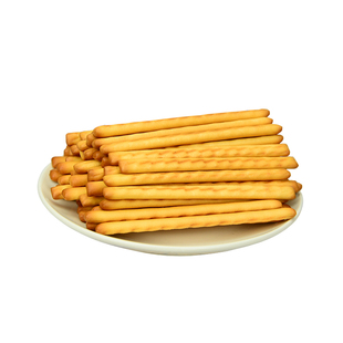 豆年华手指饼干长条海苔味磨牙棒牛奶味饼干解馋零食休闲食品小吃
