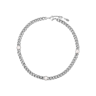 Annaya于适石凯同款古巴链项链酷感锁骨链高级感新年礼物送女友