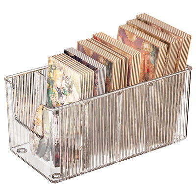 色纸展示架亚克力卡片谷子收纳盒
