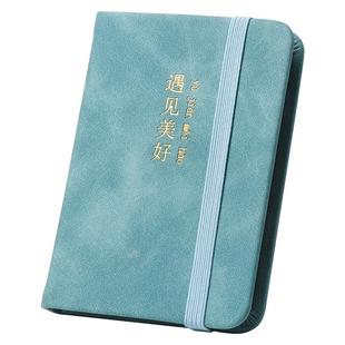 申士a7小笔记本小巧便携式记事本厚简约迷你随身携带a6口袋型小号本子记录备忘录护士随手记带笔日记本小本本