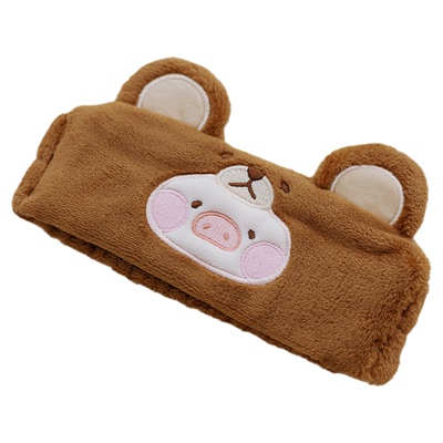 KKV新品罐头猪LULU束发带