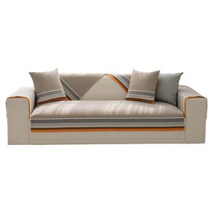 四季通用棉麻沙发垫布艺简约现代加厚粗布飘窗垫地毯可机洗防静电