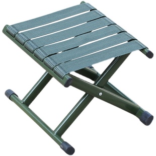 折叠凳便携式户外加厚钓鱼凳折叠小板凳高25厘米学生军训背书板凳