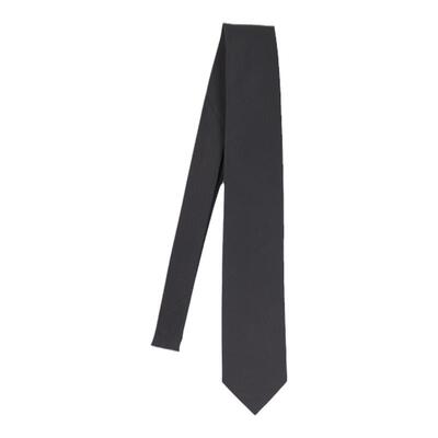 SANDRO Outlets秋冬男士法式时尚通勤简约棉质碳灰色纯色商务领带