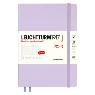 德国灯塔1917日记本2026年一天一页日计划笔记事本子A5硬面A6加厚