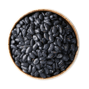 黄心黑豆农家自产黄芯肾形非转基因老品种打豆浆发豆芽专用小黑豆