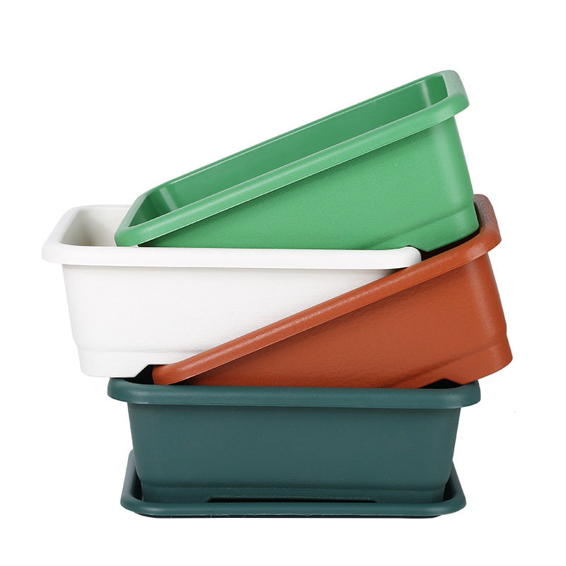 种菜专用箱塑料阳台种菜盆长方形塑料花盆家庭蔬菜种植盆草莓神器