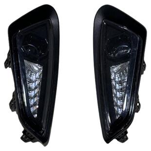 适用格瑞维亚日行灯带双光雾灯专用日行灯带透镜辅助光阿勇改装件