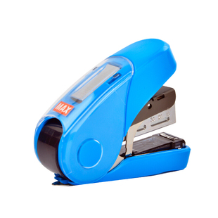 日本美克司平针省力订书机HD-10FL3K双排钉10号小迷你平脚订书器