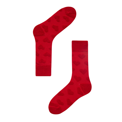 AR设计保暖花朵中筒袜