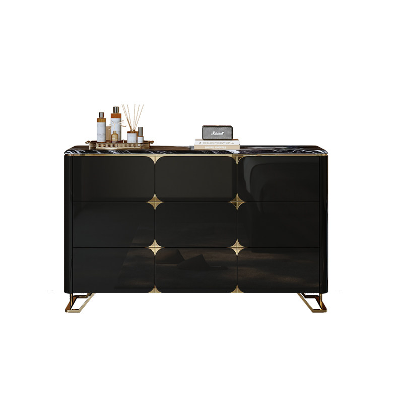 墨乔意式轻奢大理石斗柜