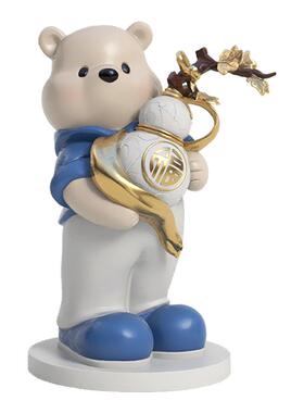 福禄葫芦熊桌面摆件大号存钱罐客厅电视柜装饰品新店开业乔迁礼物