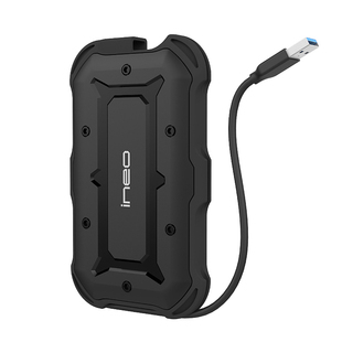 防水防摔笔记本硬盘盒2.5寸移动硬盘盒SSD硬盘盒usb3.0Type-C3.1