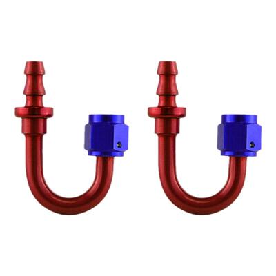 油冷器油管接头塔式接头插管式汽车改装配件AN4AN6AN8AN10AN12