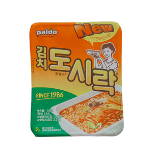 韩国进口paldo八道盒饭面辣白菜泡面韩式牛肉泡菜方便面碗面夜宵