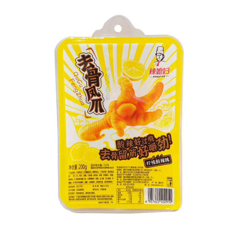 辣媳妇去骨凤爪200g柠檬酸辣味