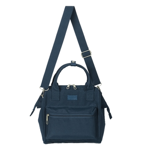 Qminica斜挎包女双肩两用旅行小包通勤百搭多用包11寸平板电脑包