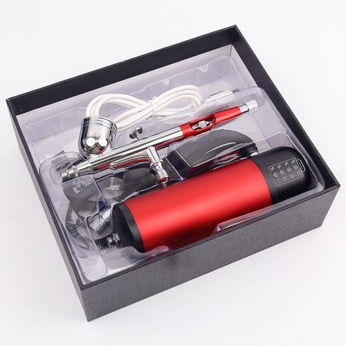 电池模块化手持充电气泵喷停自动口袋泵成气管启套装接另配可外笔