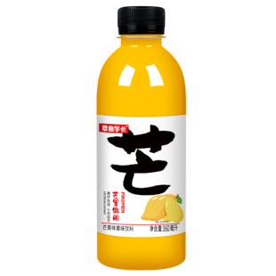 果汁饮料夏季饮品芒果橙子猕猴桃360ml瓶装混合低卡0脂果味解腻