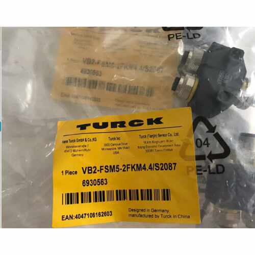 议价TURCK传感器插头 分线器VB2-FSM5-2FKM4.4/S2087 6930563 原