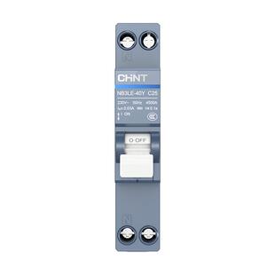 正泰漏电保护器NB3LE-40Y 1P+N占1位18mm漏保