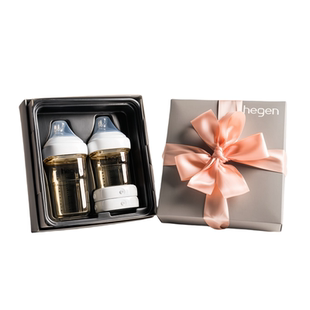 新加坡海格恩hegen奶瓶礼盒装套盒ppsu奶嘴新生儿防胀气官方正品