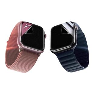 适用苹果watchs11/10防窥膜watchs9磨砂防窥水凝膜watchs78手表膜45mm保护膜watchultra49防刮膜4/5/6se手表
