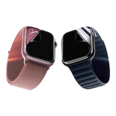 适用苹果watchs11/10防窥膜watchs9磨砂防窥水凝膜watchs78手表膜45mm保护膜watchultra49防刮膜4/5/6se手表