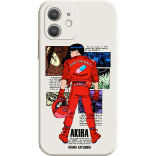 范儿超正！复古阿基拉海报AKIRA药丸赛博朋克拼贴风全包硅胶软壳适用iPhoneAir苹果17Pro华为p80小米15三星