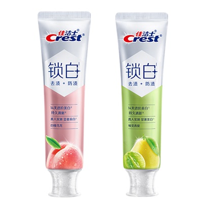 佳洁士锁白香氛牙膏双重精华