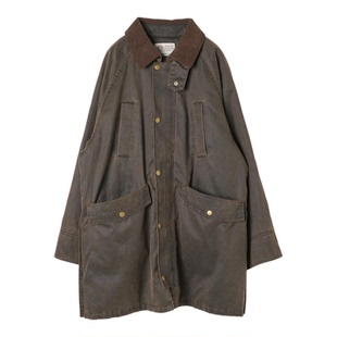 niko and ...外套女2025冬季新款中长款复古猎装夹棉夹克494469