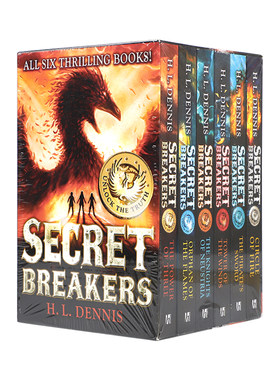 密码破译者6册Secret Breakers Series Collection 1-6 英文原版 中小学生英语课外阅读 惊险刺激小说 锻炼逻辑思维能力H.L Dennis
