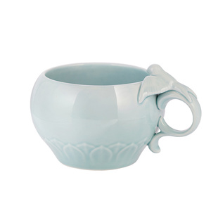 中国国家博物馆海晏河清马克杯精致简约陶瓷创意可爱中国风小杯子