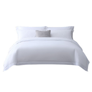 丽思卡尔顿四件套Frette芙蕾特五星级酒店纯棉贡缎被套床单万豪