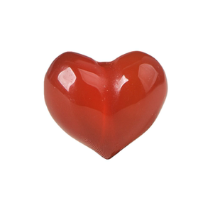 天然红玛瑙爱心屁桃雕刻DIY手工打磨散珠手串项链手串配件手链