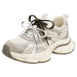 红蜻蜓老爹鞋2025秋季新款女鞋厚底增高小个子时尚休闲鞋运动鞋女