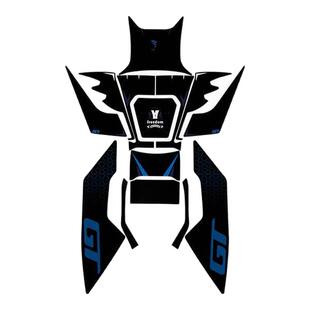 适用无极SR250GT改装油箱贴花防剐蹭橡胶保护贴纸贴花加厚装甲贴