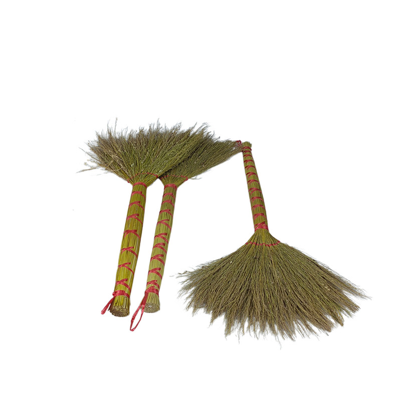 糯稻草大扫把清浮灰清除棚舍清扫
