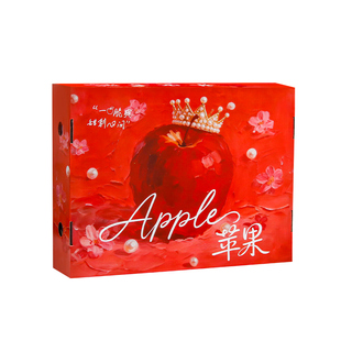 苹果礼盒包装盒高档纸箱精品烟台红富士爱妃高档水果空盒子礼品盒