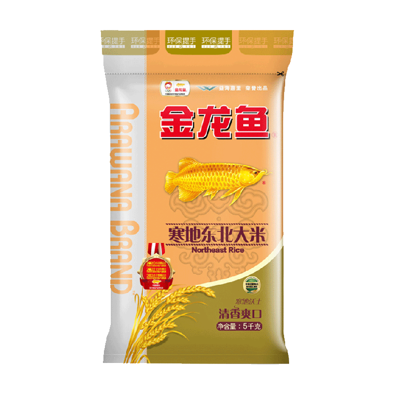 金龙鱼寒地东北大米生态米经典圆粒米