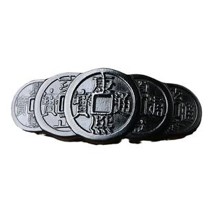 新疆和田玉墨玉山料五帝钱手牌手串配饰黑羊脂男女款手链饰品保真