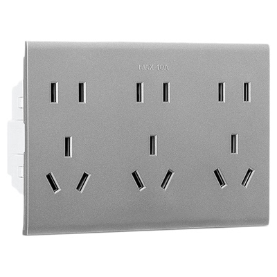 德力西超薄118型开关插座家用