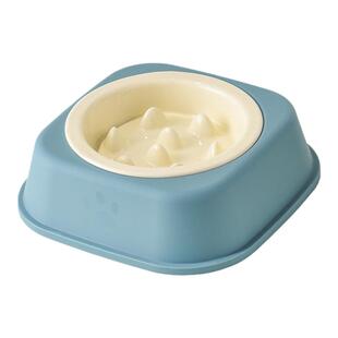 玛特利陶瓷饭碗慢食碗狗狗酸奶盒架子猫碗狗碗防噎加高高颜值宠物