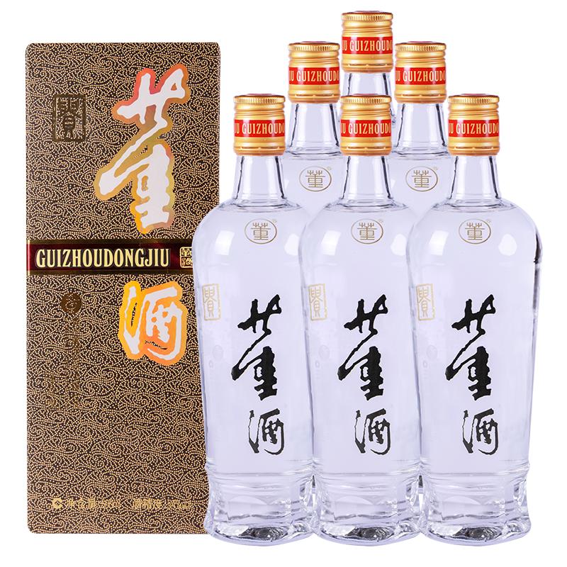 董酒老贵董54度500ml*6瓶整箱董香型纯粮固态贵州高度白酒